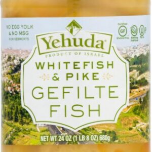 YEHUDA: Fish White Pike Gefilte, 24 oz