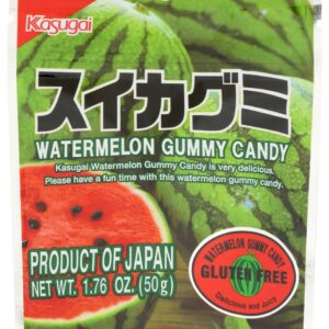 KASUGAI: Gummy Watermelon, 1.76 oz