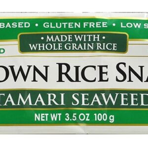 EDWARD & SONS: Ricesnap Tamari Seaweed, 3.5 oz