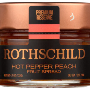 ROTHSCHILD: Hot Pepper Peach Fruit Spread, 4.7 oz