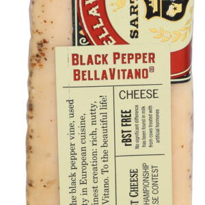 SARTORI: Black Pepper BellaVitano Cheese, 5.3 oz