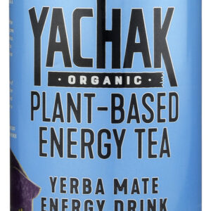YACHAK ORGANIC: Berry Blue Yerba Mate Energy Drink, 16 fo