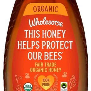 WHOLESOME SWEETENERS: Organic Honey, 16 oz