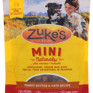 ZUKES: Dog Treat Ntrl Pnut Bttr Mini, 6 oz