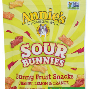 ANNIES HOMEGROWN: Fruit Snack Bunny Sour, 4.5 oz