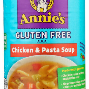 ANNIES HOMEGROWN: Gluten Free Chicken and Pasta Soup, 14 oz