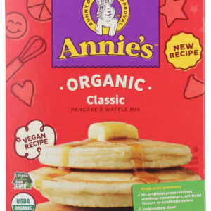 ANNIES HOMEGROWN: Mix Pancake Waffle Org, 26 oz