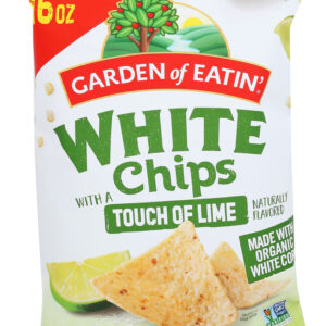 GARDEN OF EATIN: White Tortilla with Lime Chip, 16 oz