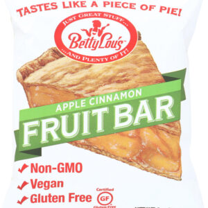 BETTY LOUS: Apple Cinnamon Fruit Bar, 2 oz