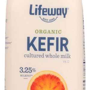 LIFEWAY: Kefir Whole Milk Organic Blood Orange, 32 fo