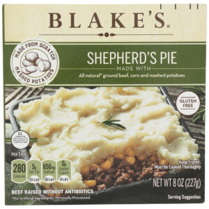 BLAKES: All Natural Corn & Homestyle Mashed Potatoes Shepherd's Pie, 8 oz
