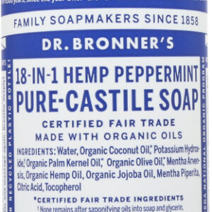 DR BRONNER: SOAP CSTLE PPPRMNT (4.000 OZ)