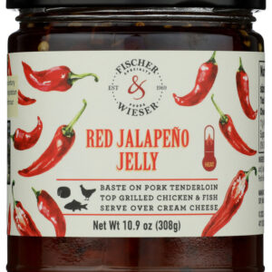 FISCHER & WIESER: Red Hot Jalapeno Jelly, 10.9 oz