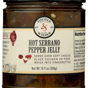 FISCHER & WIESER: Hot Serrano Pepper Jelly, 10.9 oz