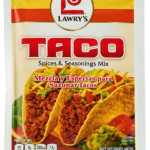 LAWRYS: Mix Ssnng Taco, 1 oz