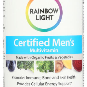 RAINBOW LIGHT: Certified Organics Men's Multivitamin, 120 cp