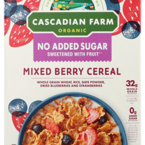 CASCADIAN FARM: Mixed Berry Cereal No Added Sugar, 12.2 oz