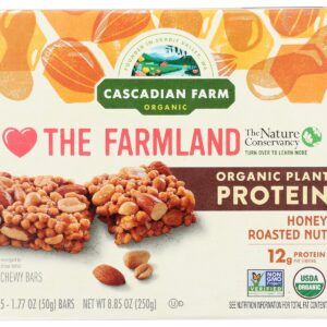 CASCADIAN FARM: Honey Roasted Nut Chewy Bars, 8.85 oz