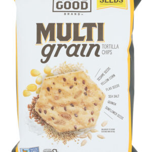 FOOD SHOULD TASTE GOOD: Natural Tortilla Chips Multigrain, 5.5 oz