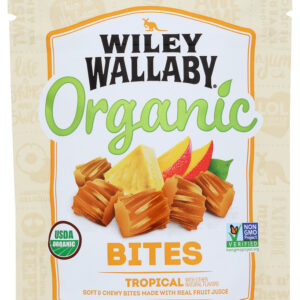 WILEY WALLABY: Organic Tropical Bites Candy, 5.5 oz