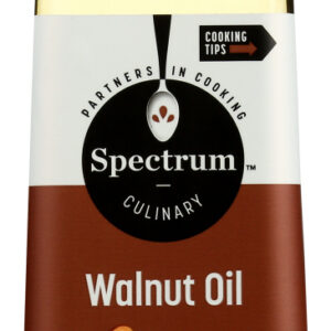 SPECTRUM NATURALS: Walnut Oil Refined, 16 oz