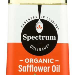SPECTRUM NATURALS: Organic Safflower Oil High Heat, 16 oz