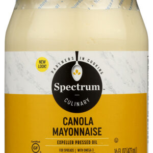 SPECTRUM NATURALS: Canola Mayonnaise, 16 oz