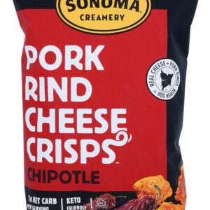 SONOMA CHEESE: Pork rind Chipotl Crisp, 2.4 oz
