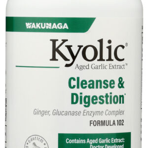 KYOLIC: Formula 102 Candida Cleanse And Digestion, 200 Vegetarian Capsules