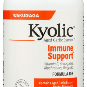 KYOLIC: Aged Garlic Extract Immune Formula 103, 200 Capsules