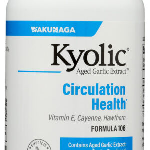 KYOLIC: Aged Garlic Extract Circulation Formula 106, 200 Capsules