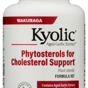 KYOLIC: Aged Garlic Extract Phytosterols Formula 107, 80 Capsules