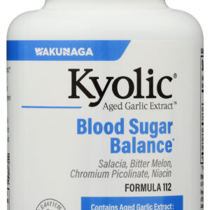 KYOLIC: Aged Garlic Extract Blood Sugar Balance, 100 capsules