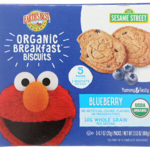 EARTHS BEST: Biscuit Tdlr Blueberry, 3.53 oz