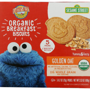 EARTHS BEST: Biscuit Tdlr Gldn Oat, 3.53 oz