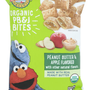 EARTHS BEST: Organic Pb and J Apple Bites, 3 oz