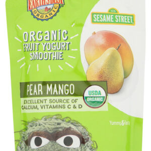 EARTH'S BEST: Organic Fruit Yogurt Smoothie Pear Mango, 4.2 oz