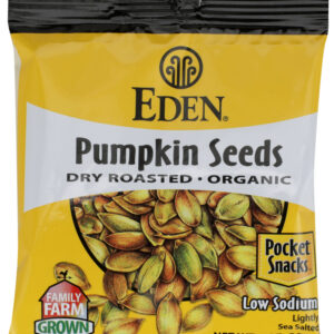 EDEN FOODS: Pocket Snack Pumpkin Seed Roasted, 1 oz