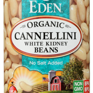 EDEN FOODS: Organic Cannellini White Kidney Beans, 15 oz