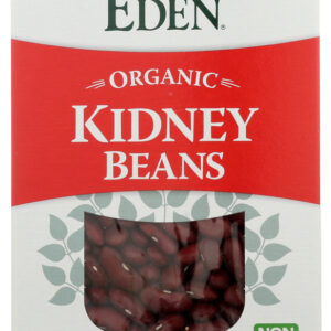 EDEN FOODS: Organic Dark Red Kidney Beans, 16 oz