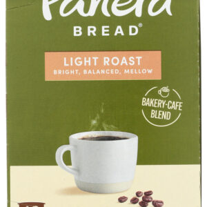 PANERA BREAD: Light Roast Single Serve Coffee, 10 ea