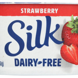 SILK: Yogurt Alternative Dairy-Free Strawberry 5.3 oz