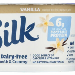 SILK: Yogurt Alternative Dairy-Free Vanilla 5.3 oz