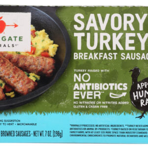 APPLEGATE NATURALS: Savory Turkey Breakfast Sausage, 7 oz