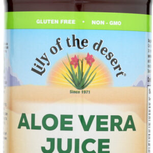 LILY OF THE DESERT: Aloe Vera Juice Whole Leaf, 32 oz