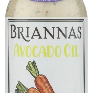 BRIANNAS: Dairy Free Garden Ranch Avocado Oil Dressing, 10 oz