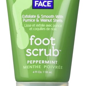KISS MY FACE: Foot Scrub Peppermint, 4 oz