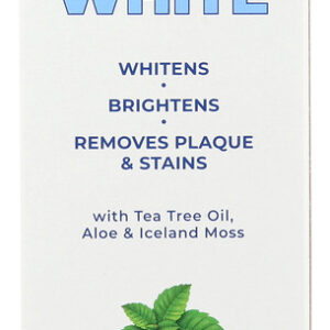 KISS MY FACE: Whitening Cool Mint Gel Fluoride Free Toothpaste, 4.5 oz