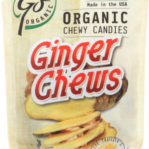 GO ORGANIC: Ginger Chews, 3.5 oz