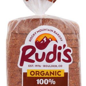 RUDI'S: Organic Bakery Organic 100% Whole Wheat Bread, 22 oz